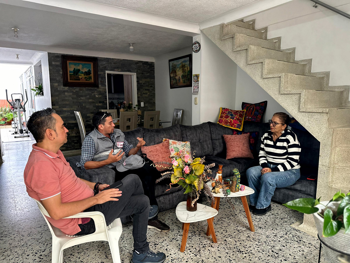 El compromiso del personal operativo y técnico de la Dirección Territorial Centro Oriente fue clave para el desarrollo exitoso del proceso censal