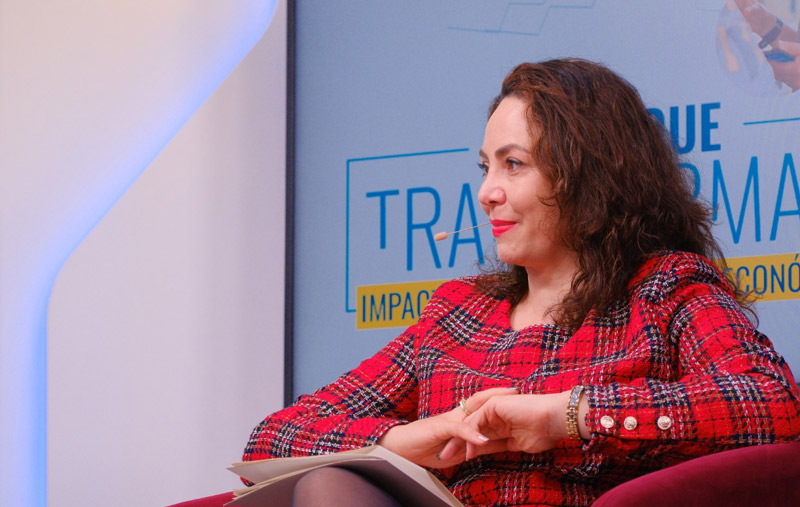 Piedad Urdinola, Directora del DANE, en el Foro de Radio Caracol